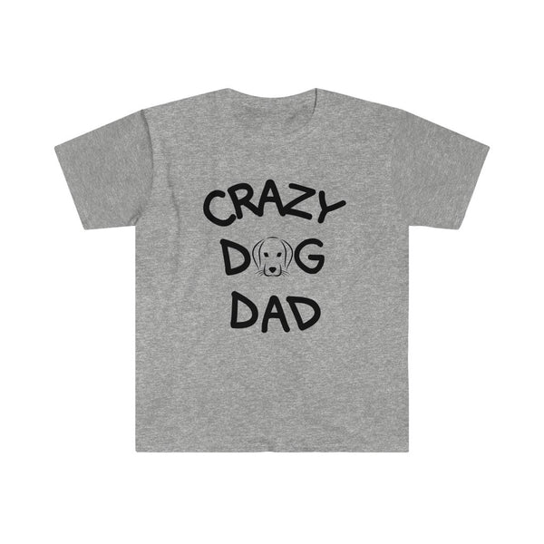 Crazy Dog Dad-T-Shirt for Men - Canadian Fox