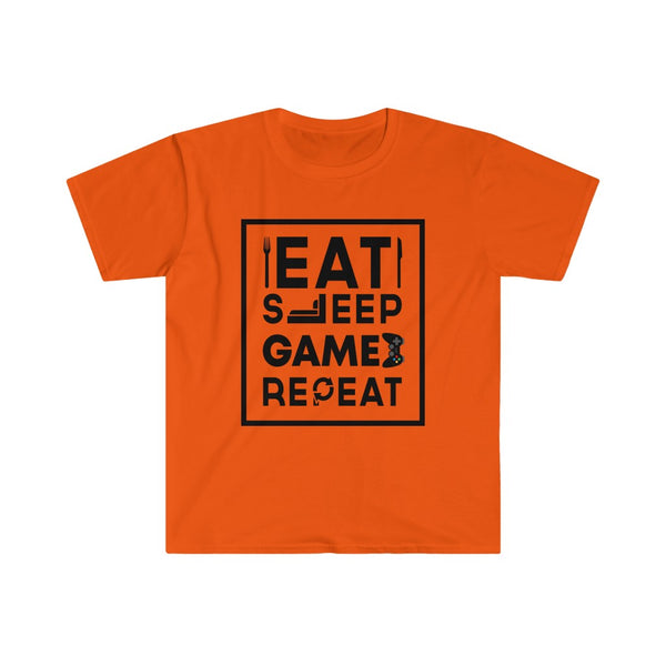 Eat, Sleep, Game, Repeat-T-Shirt for Men - Canadian Fox