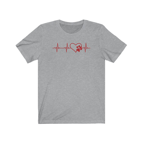 Paws Heartbeat-T-Shirt for Women - Canadian Fox