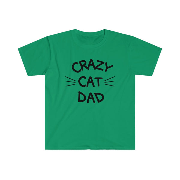 Crazy Cat Dad-T-Shirt for Men - Canadian Fox