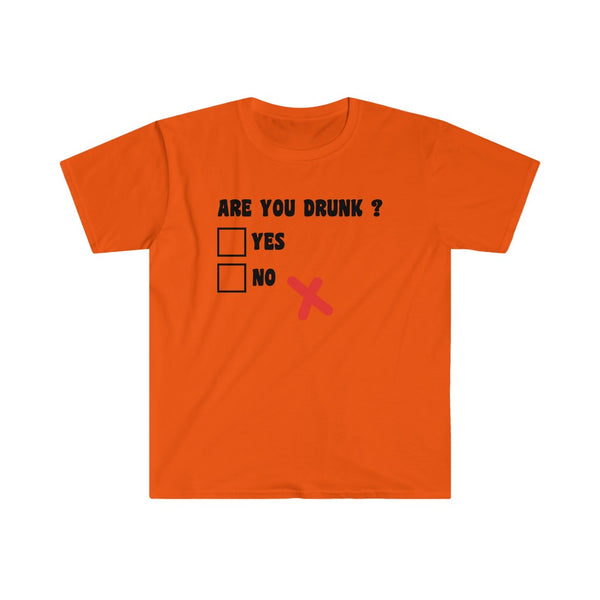 Are You Drunk ?-T-Shirt for Men - Canadian Fox