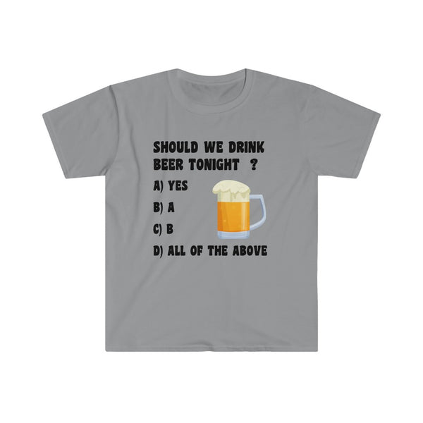 Beer Tonight ?-T-Shirt for Men - Canadian Fox