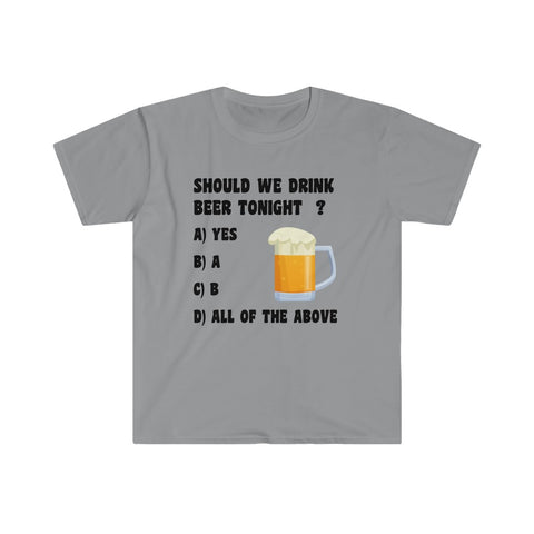 Beer Tonight ?-T-Shirt for Men - Canadian Fox