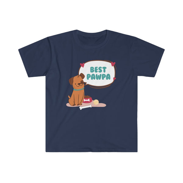 Best Pawpa - Dog-T-Shirt for Men - Canadian Fox
