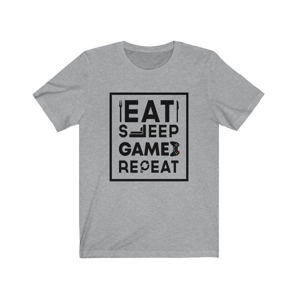 Eat, Sleep, Game, Repeat-T-Shirt for Women - Canadian Fox
