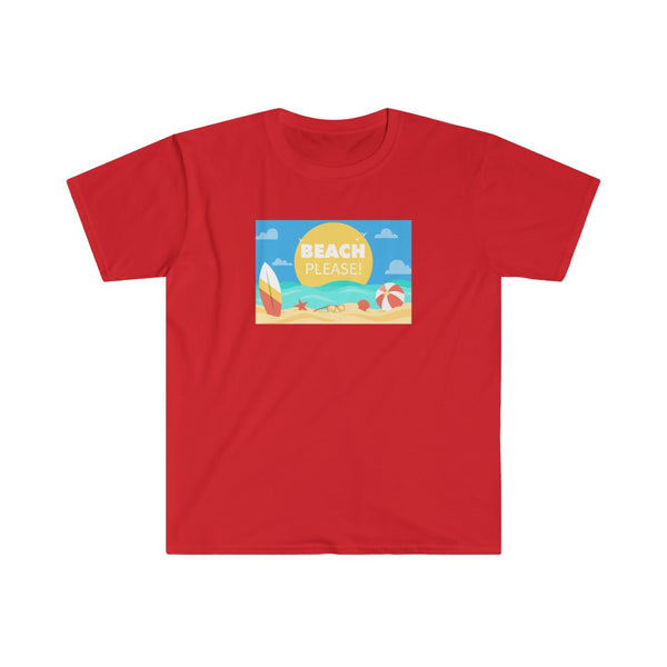 Beach Please-T-Shirt for Men - Canadian Fox