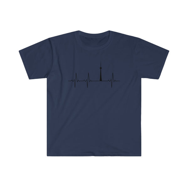 CN Tower Heartbeat-T-Shirt for Men - Canadian Fox