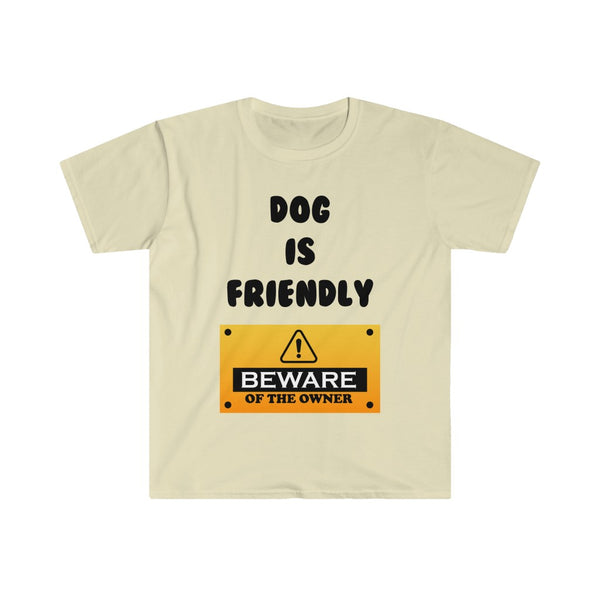 Dog Is Friendly-T-Shirt for Men - Canadian Fox