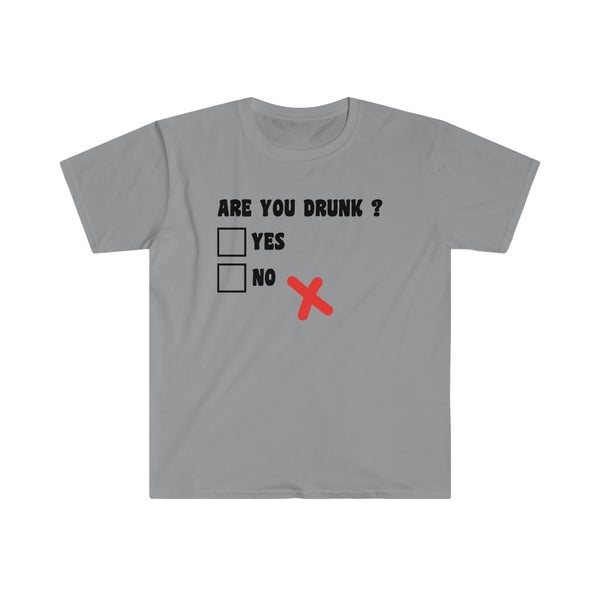 Are You Drunk ?-T-Shirt for Men - Canadian Fox