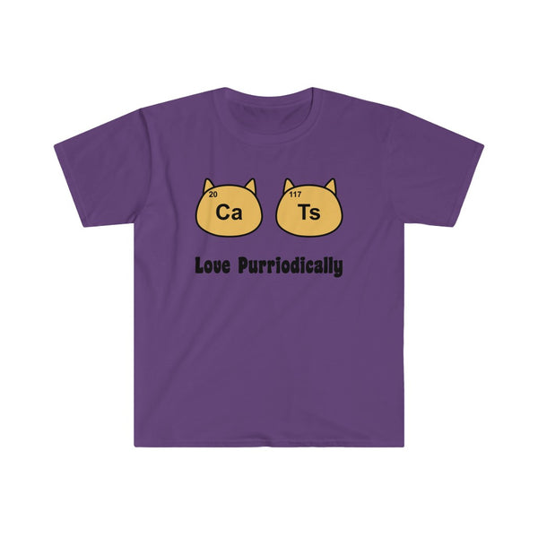 Cats Love Purriodically-T-Shirt for Men - Canadian Fox