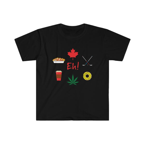 Canadian Things, Eh!-T-Shirt for Men - Canadian Fox