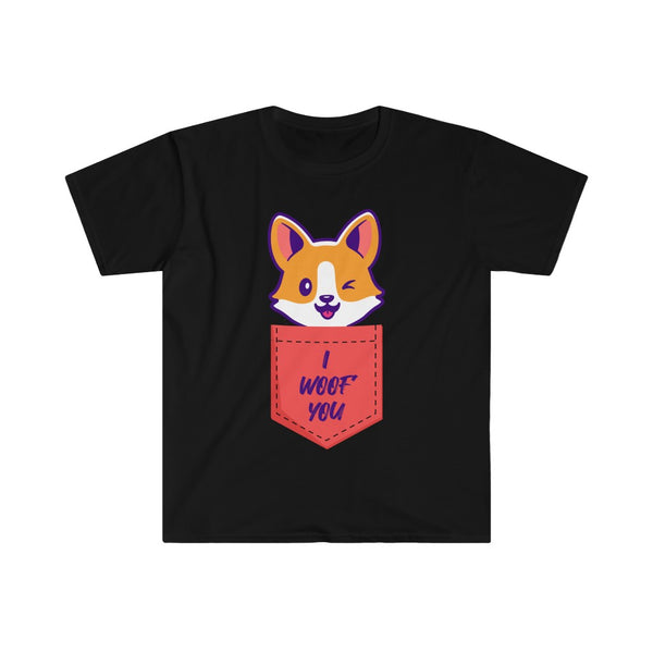 I Woof You-T-Shirt for Men - Canadian Fox