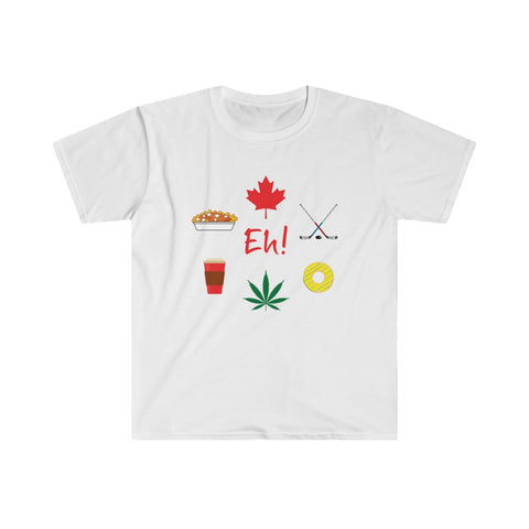 Canadian Things, Eh!-T-Shirt for Men - Canadian Fox