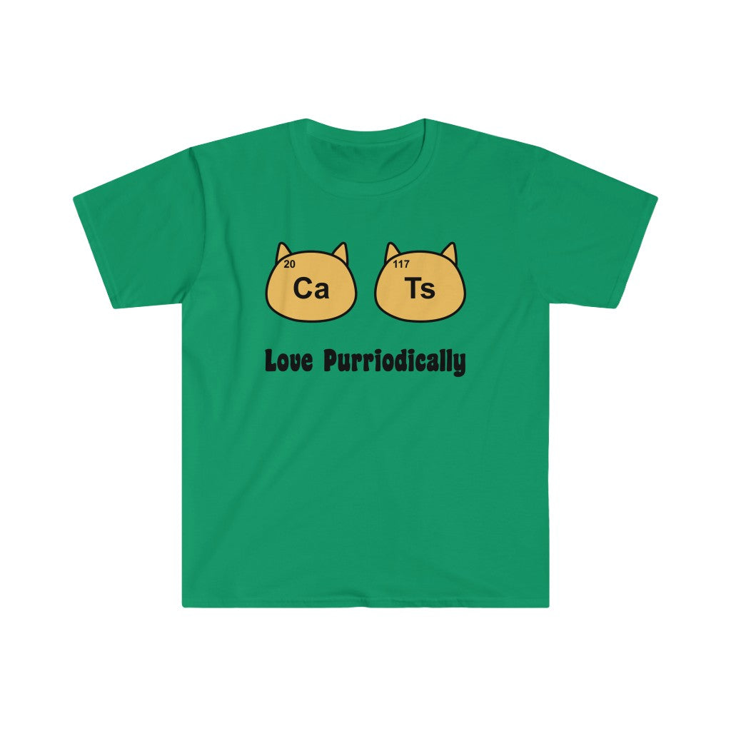 Cats Love Purriodically-T-Shirt for Men - Canadian Fox