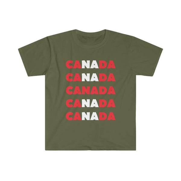 Canada-T-Shirt for Men - Canadian Fox