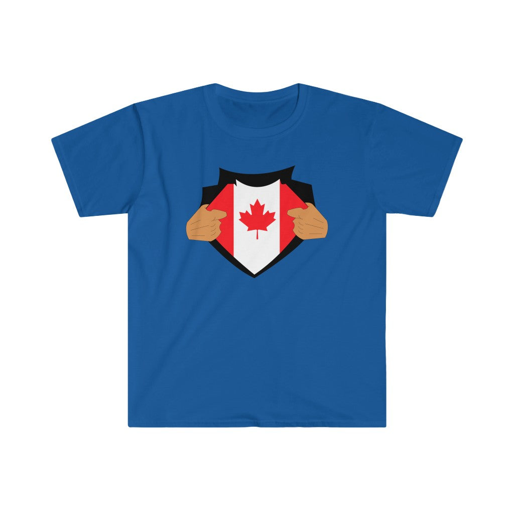 Canadian Superman-T-Shirt for Men - Canadian Fox