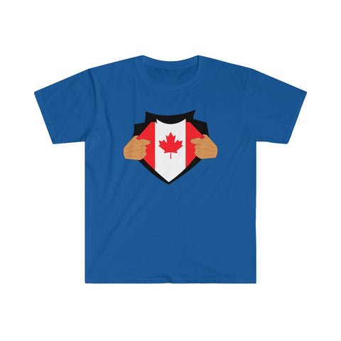 Canadian Superman-T-Shirt for Men - Canadian Fox