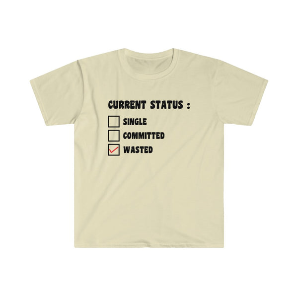 Current Status : Wasted-T-Shirt for Men - Canadian Fox