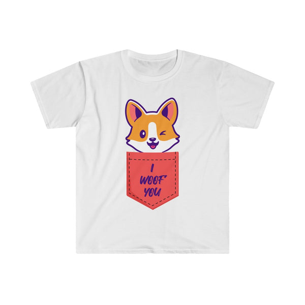 I Woof You-T-Shirt for Men - Canadian Fox