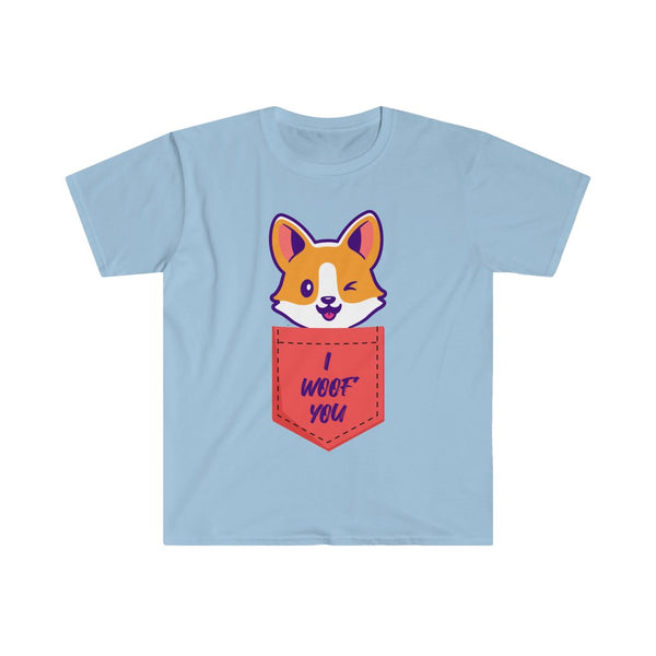 I Woof You-T-Shirt for Men - Canadian Fox