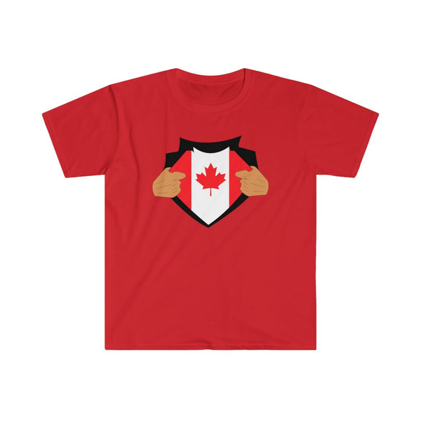 Canadian Superman-T-Shirt for Men - Canadian Fox