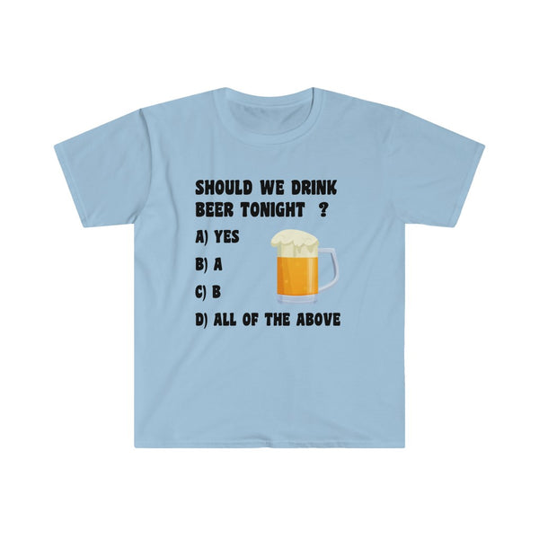 Beer Tonight ?-T-Shirt for Men - Canadian Fox