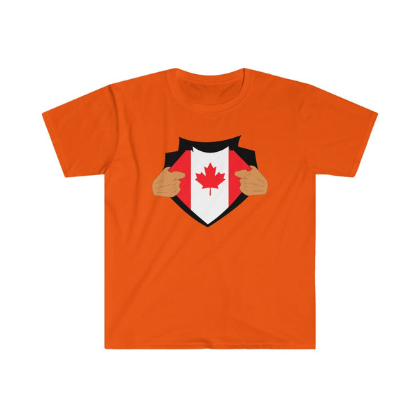 Canadian Superman-T-Shirt for Men - Canadian Fox