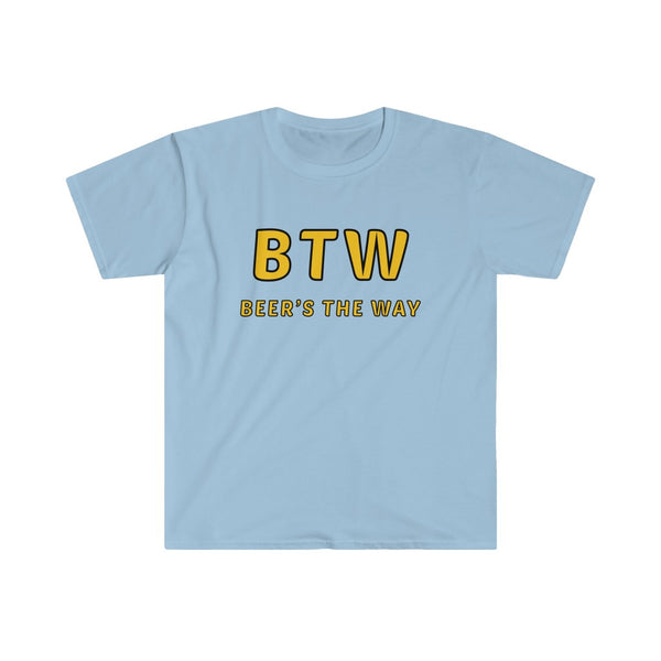 BTW : Beer's The Way-T-Shirt for Men - Canadian Fox