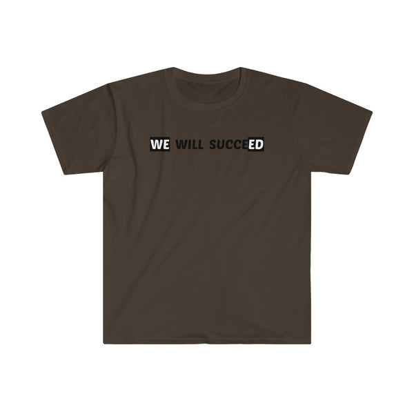 We Will Succeed-T-Shirt for Men - Canadian Fox