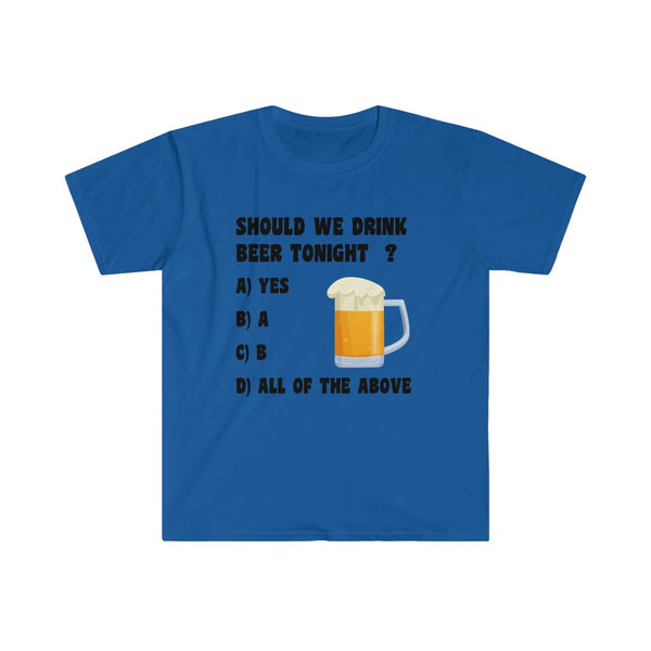 Beer Tonight ?-T-Shirt for Men - Canadian Fox