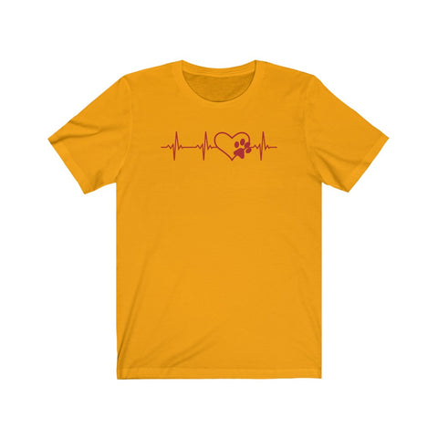 Paws Heartbeat-T-Shirt for Women - Canadian Fox
