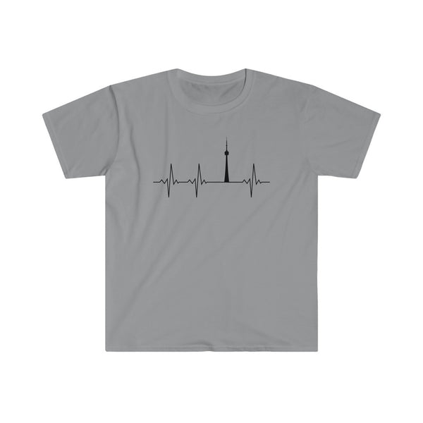 CN Tower Heartbeat-T-Shirt for Men - Canadian Fox