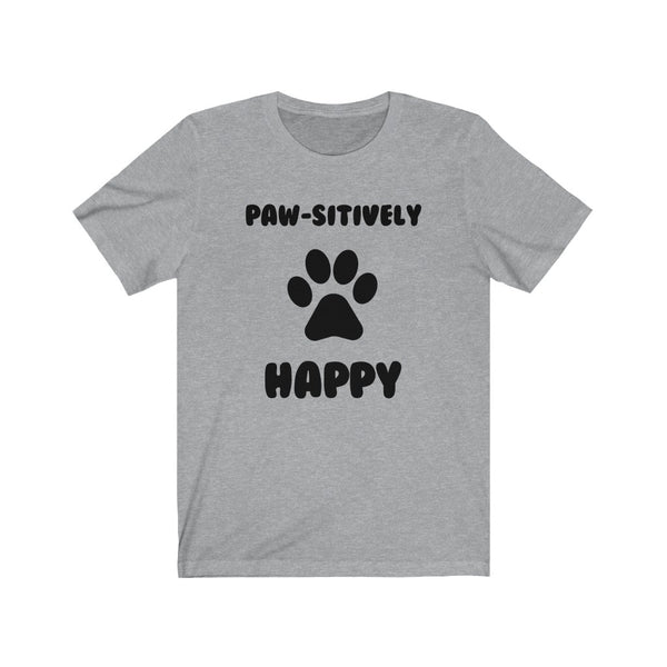Paw-sitively Happy-T-Shirt for Women - Canadian Fox
