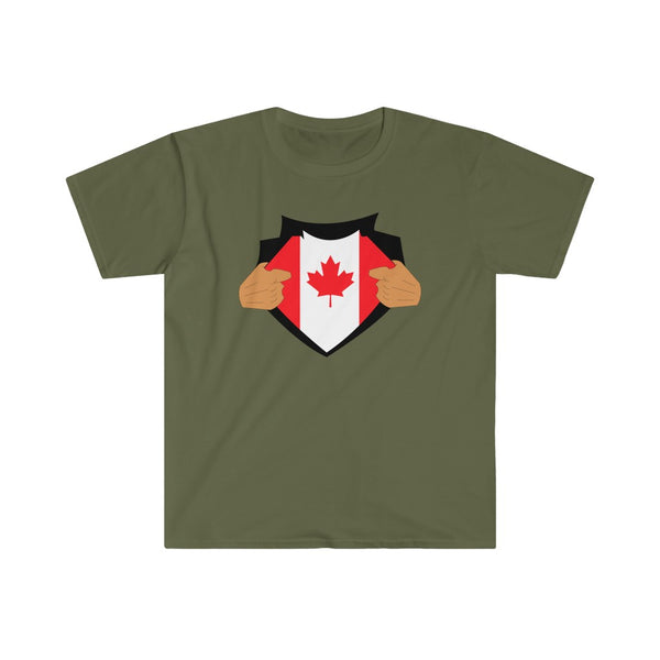 Canadian Superman-T-Shirt for Men - Canadian Fox