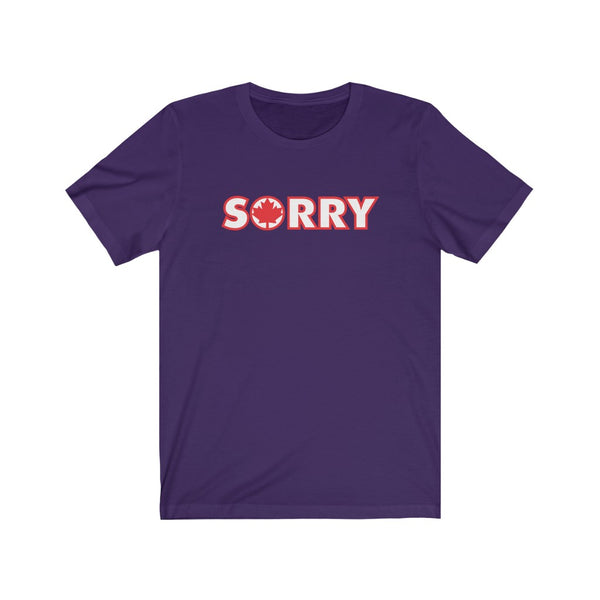 Sorry-T-Shirt for Women - Canadian Fox