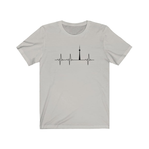 CN Tower Heartbeat-T-Shirt for Women - Canadian Fox