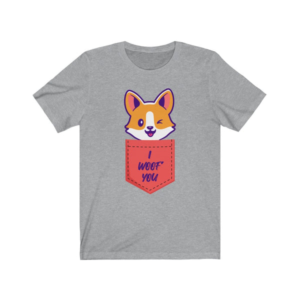 I Woof You-T-Shirt for Women - Canadian Fox