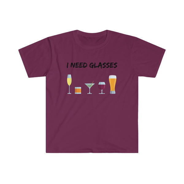 I Need Glasses-T-Shirt for Men - Canadian Fox