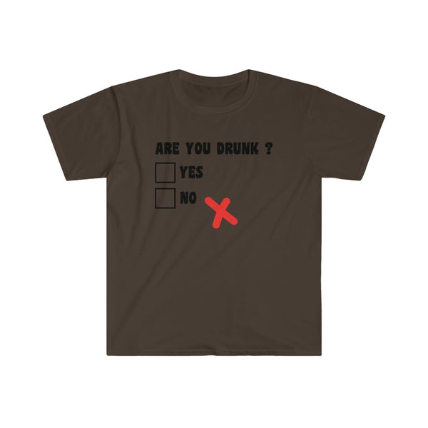 Are You Drunk ?-T-Shirt for Men - Canadian Fox