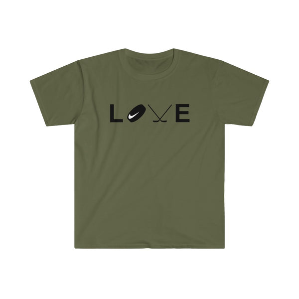 Hockey Love-T-Shirt for Men - Canadian Fox