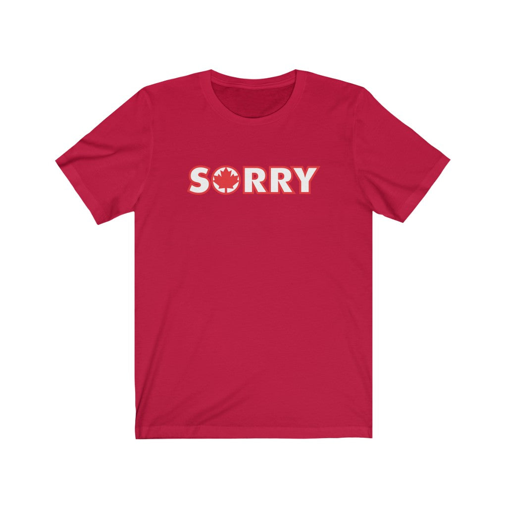 Sorry-T-Shirt for Women - Canadian Fox