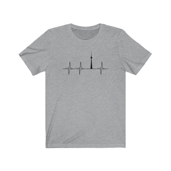 CN Tower Heartbeat-T-Shirt for Women - Canadian Fox