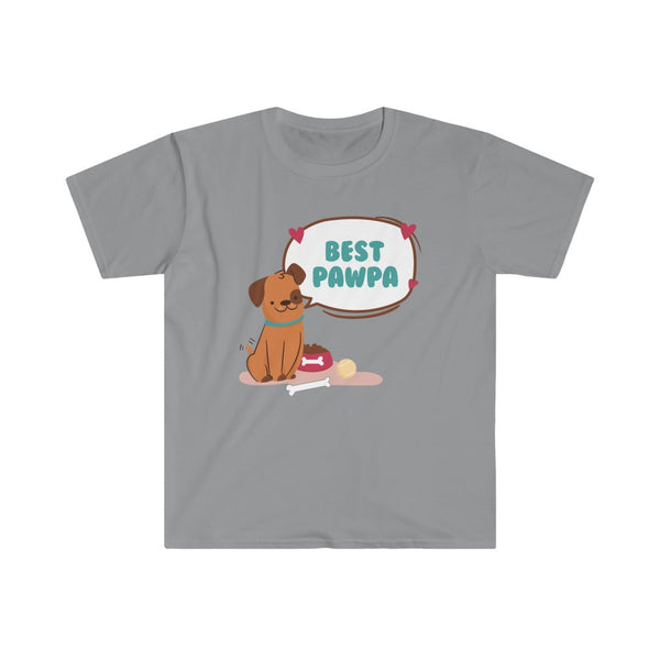 Best Pawpa - Dog-T-Shirt for Men - Canadian Fox