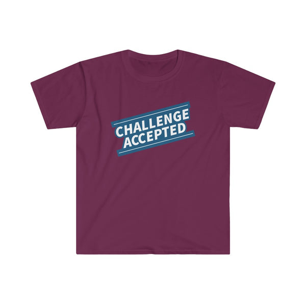 Challenge Accepted-T-Shirt for Men - Canadian Fox