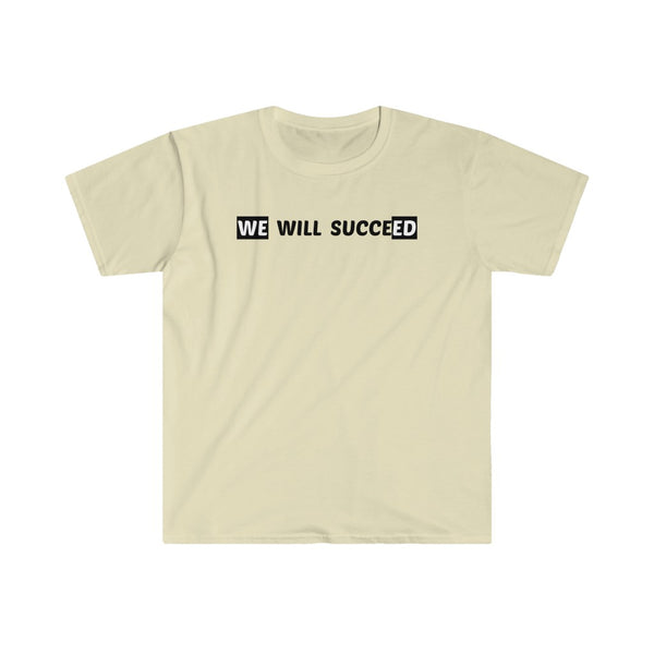 We Will Succeed-T-Shirt for Men - Canadian Fox