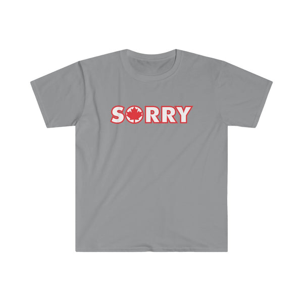 Sorry-T-Shirt for Men - Canadian Fox