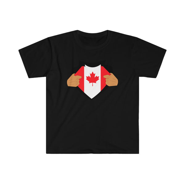 Canadian Superman-T-Shirt for Men - Canadian Fox