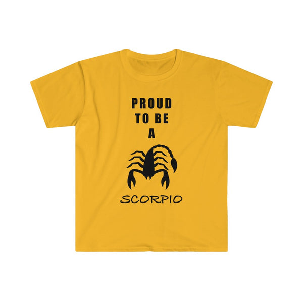 Proud To Be A Scorpio-T-Shirt for Men - Canadian Fox