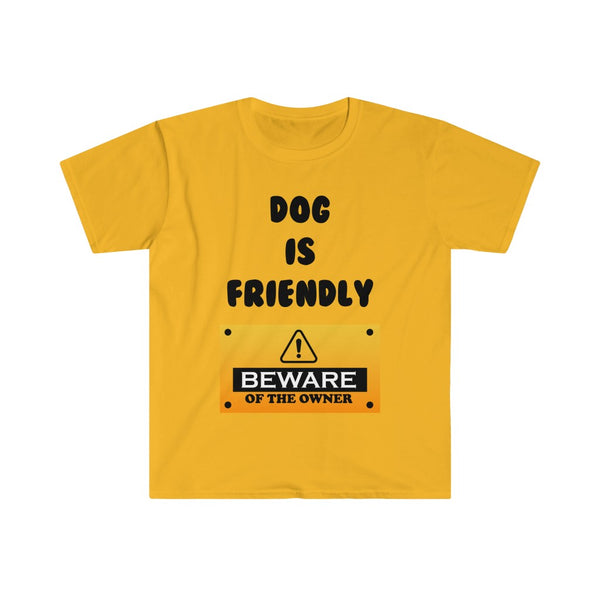 Dog Is Friendly-T-Shirt for Men - Canadian Fox
