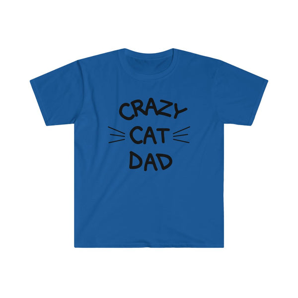 Crazy Cat Dad-T-Shirt for Men - Canadian Fox